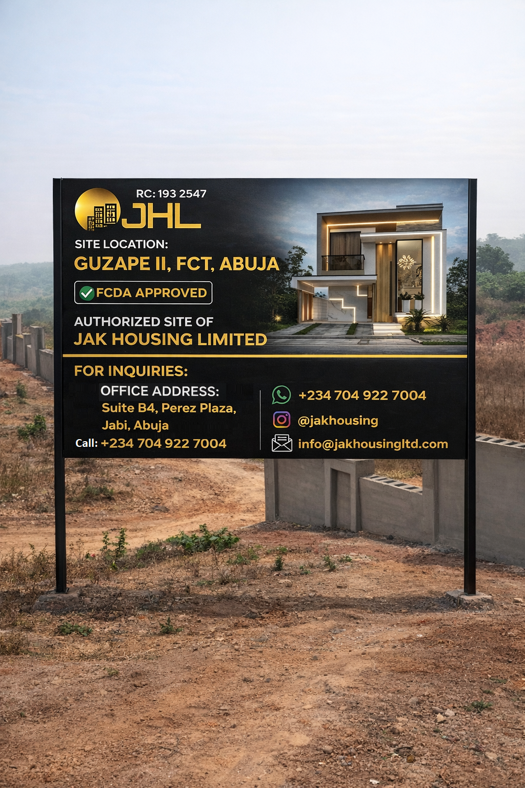 jhl guzape ii signage