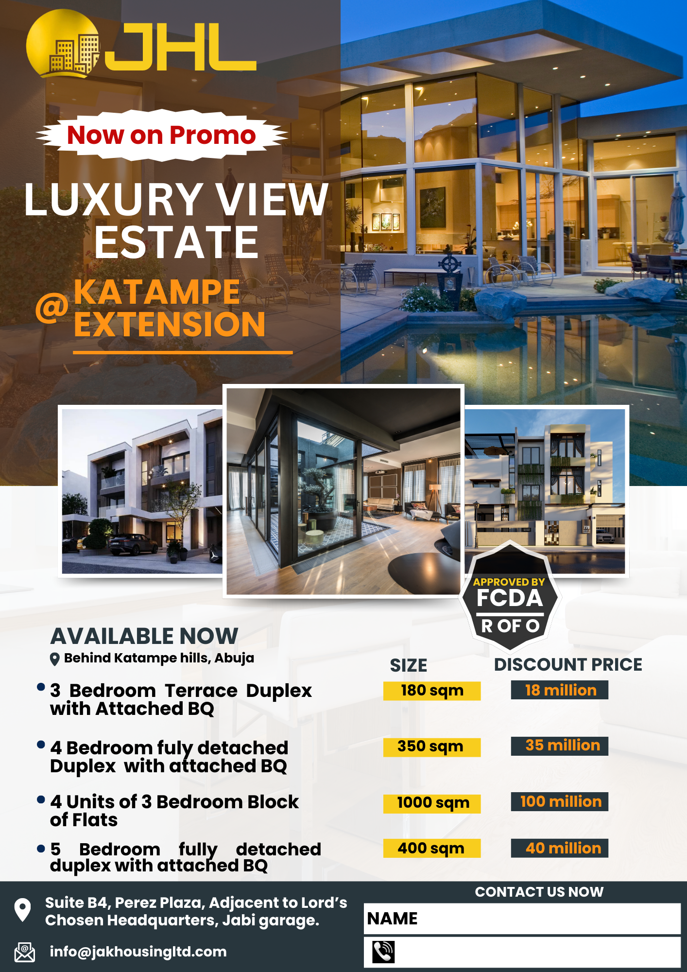 luxury view katampe